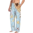 thumbnail image 2 of Balery Men'S Cute Gnome Bee Collects Honey Pants,Sleepwear Pants,Pajama Pants,Pj Bottoms Drawstring And Pockets-Xx-Large, 2 of 9