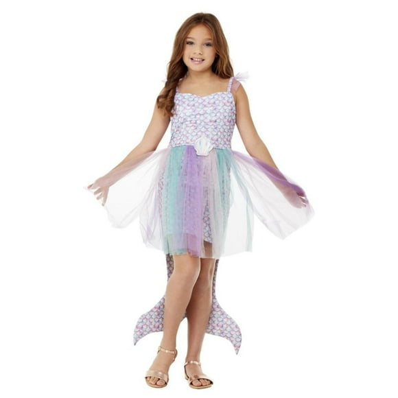 Smiffys Girls Mermaid Seashell Costume Dress
