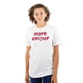 thumbnail image 3 of Valentine's Day More Amour Heart Men's Graphic T Shirt Tees Brisco Brands S, 3 of 6