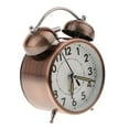thumbnail image 1 of simhoa 3.5inch Quiet Metal Twin Clock Desk With Nightlight For #2 2, 1 of 8