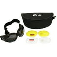 thumbnail image 1 of Eagle Interchangeable Kit Motorcycle Biker Goggles Comes with 3 Lenses and a Case, 1 of 5