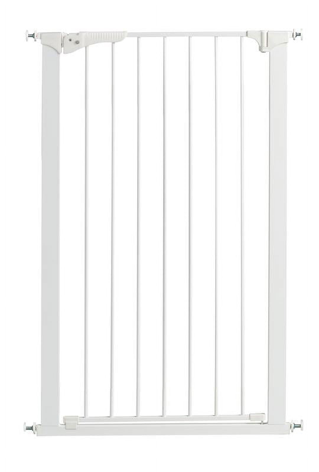 Command Pet PG5142 28.75 x 1.75 x 42 in. Tall Pressure Dog or Other Animal Gate, White