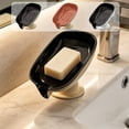 thumbnail image 1 of Sentmoon Soap Dishes Soap Dishs for Bathroom Sink Draining Soap Rack Wall Mounted Soap Holder Bathroom Shower Soap Dish Self Draining Storage Organizer Space Saving Accessory for Sink Area, 1 of 7