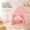 pink, variant on Moncoland Kids Space Play Tent, Indoor Playhouse with Star Lights, Astronaut Pretend Play Tent with Side Door, Mesh Windows, PVC Frame, Floor Mat, Black Peach Skin Fabric, 47.2 x 40.9 x 50.8 in