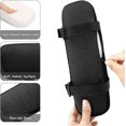 thumbnail image 5 of Chair Armrest Pads 2 Pcs, Memory Foam Gaming Chair Cushion , Black, 5 of 5