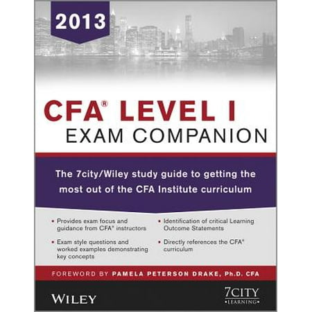 CFA Level I Exam Companion - eBook