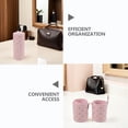 thumbnail image 3 of LOLIPPYY Estuche Para Brochas De Maquillaje Rosa Con Antipolvo Y Soporte Resistente De PU, 3 of 8