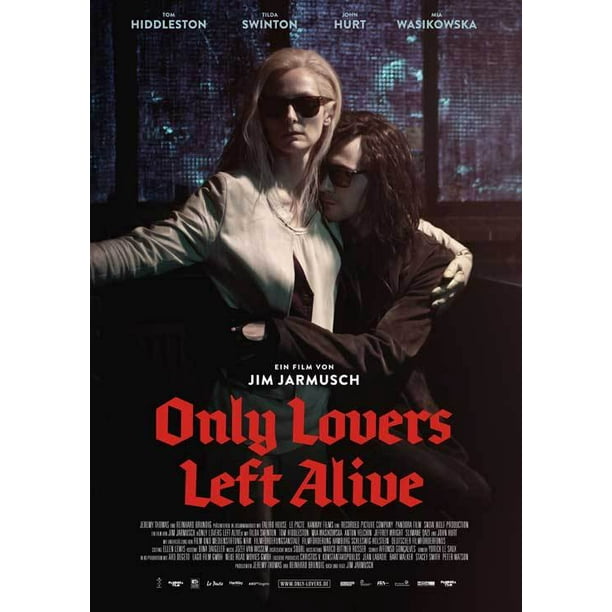 Only Lovers Left Alive 14 27x40 Movie Poster German Walmart Com Walmart Com
