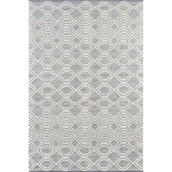 Momeni Contemporary Rectangle Area Rug, Grey, 2' X 3'