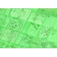 thumbnail image 1 of Ahgly Company Indoor Rectangle Patchwork Green Transitional Area Rugs, 8' x 12', 1 of 1