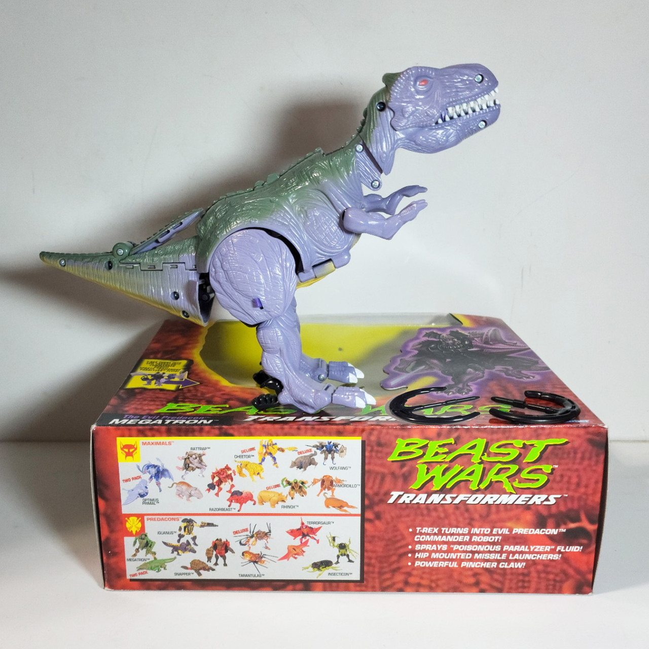 Open Box Vintage 1996 Transformers Beast Wars Megatron Ultra Class