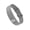Gray, variant on No Sound Wearable Wrist Alarm Clock with Seven Segment LED Display, Physical Side Controls, Adjustable and Rechargeable