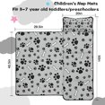 thumbnail image 5 of Paw Prints and Bones Toddler Nap Mats for Kids Preschool,Sleeping Mat Bag or Kids,Toddler Sleeping Bag,Toddler Nap Mat or Daycare, 5 of 6
