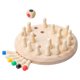 thumbnail image 1 of Juego de ajedrez con memoria Montessori, juego de mesa de juguete, juego de aprendizaje, juego de práctica a juego, juguete de ajedrez de madera para, 1 of 9