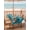 Mint Green, variant on Outdoor Tablecloth with Umbrella Hole and Zipper, Christmas Santa Claus Rectangle Table Cloth 60x102 Inch Waterproof Tablecloth, Cartoon Xmas Elk Snowflakes Blue Picnic Table Cover for Patio Camping