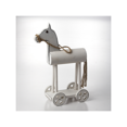 thumbnail image 1 of Décoration de Cheval en Bois, 1 of 1