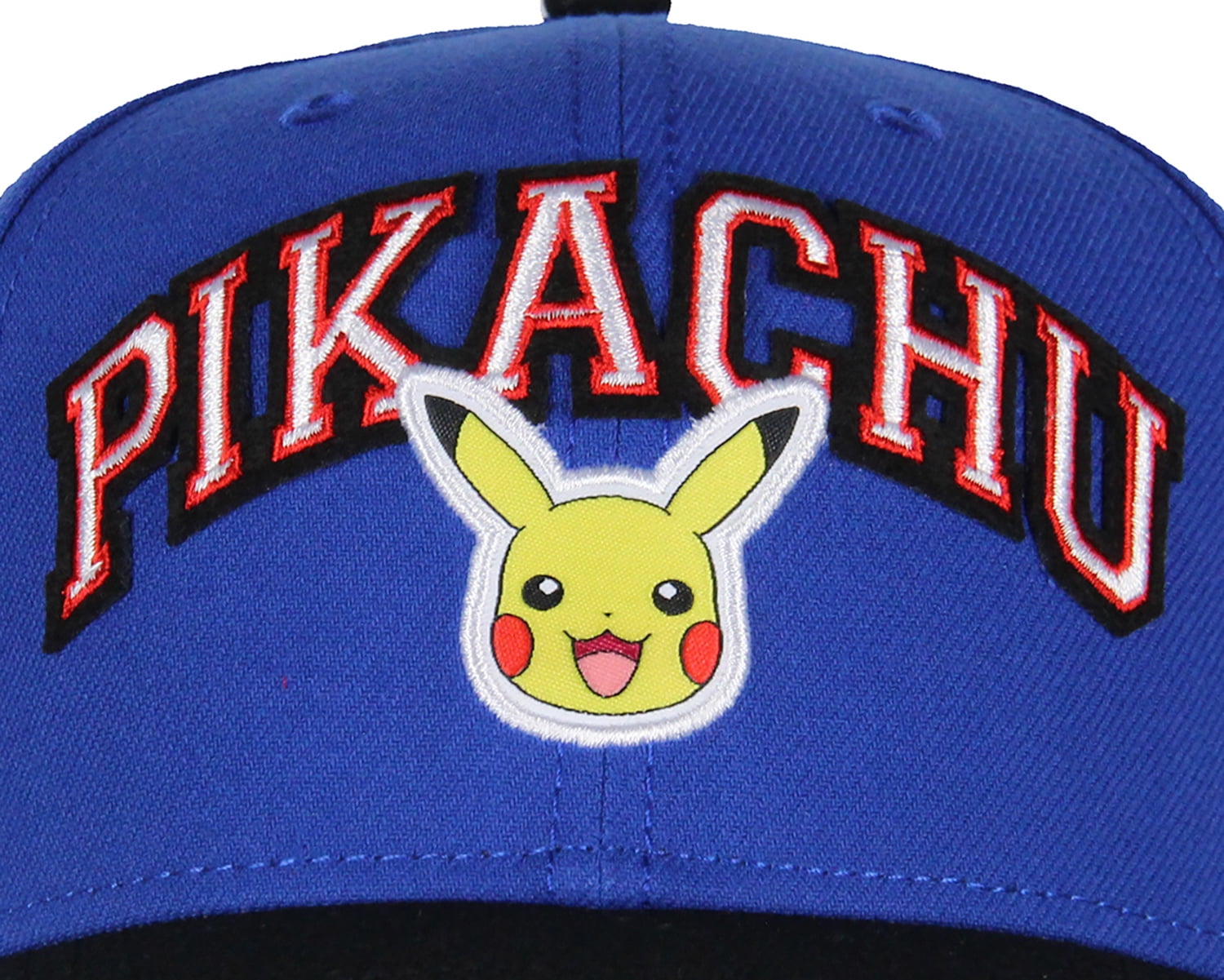 Pokemon Adult Embroidered Precurve Snapback Hat For Men and Women