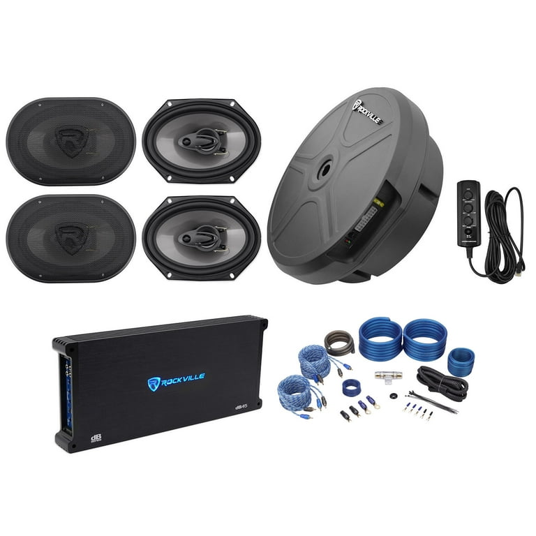 Powered Subwoofer Rockville RockGhost Active Powered 8