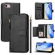 thumbnail image 3 of Funda para iPhone 8/7/6 Cartera de Mano con Cremallera y Correa Cruzada Desmontable, 3 of 5