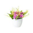 thumbnail image 1 of Ltdhehe Roses MiGe en Pot Réalistes pour Décoration Intérieure Extérieure, 1 of 5