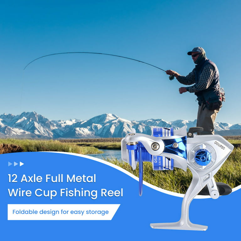 Plastic Head Spinning Reel 4000 Road Spinning Reel Sea Rod Reel Casting Rod  Fishing Reel Pesca Fishing accessories 