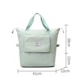 thumbnail image 1 of Bolsa de hombro para mujer de tela Oxford plegable de gran capacidad para mujer (verde) Likrtyny Para Estrenar, 1 of 8