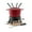 Cherry Red, variant on Swissmar Sierra 11 Piece Cast Iron Fondue Set, Orange