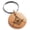 Rose, variant on Stainless Steel Freemasons Masonic Sacred Society Engraved Small Medallion Circle Charm Keychain Keyring