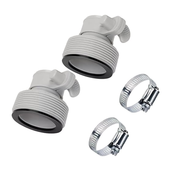 TAPDRA Pool Filter Pump Adapter 2 Pack 25009 1.25 to 1.5 Hose for Bestway Coleman Upgrade Safe Efficient
