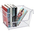 thumbnail image 5 of Sorbus Metal Wire Baskets Storage Bin Organizer for Food Pantry, Kitchen, Laundry Room, Basket Organizers for Home, Bathroom, Closet Organization, Iron Metal, 5 of 9