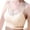 White, variant on Womens Bras Seamless Support Lace Flower Bandeau Striped Strap Removable Padding Smooth Full Coverage Bralette Soft Bralettes Underwear Green L