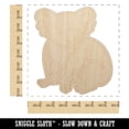 thumbnail image 2 of Koala Bear Sitting Wood Shape Unfinished Piece Cutout Craft DIY Projects - 6.25 Inch Size - 1/8 Inch Thick, 2 of 7