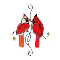 thumbnail image 2 of Adorno Navideño , Colgante Pájaros, Decoración para hogar, de Felicidad, Accesorios para Fiestas, Decoraci Dos pájaros rojos yotijar Aves, 2 of 8