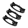 thumbnail image 1 of OUNONA 3Pack Gas Stove Racks Iron Black Durable Cooking Tools, 1 of 8