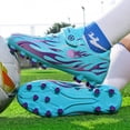 thumbnail image 4 of ChiVerve Unisex-Child Baseball Cleats Kids Softball Shoes Soccer Shoes for Boys Girls Rubber Molded Little Children Big Youth Sneakers Easy to Wear Sports Footwear, 4 of 6
