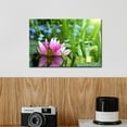 thumbnail image 3 of Zen Flower Canvas Wall Art Water Lilies in Full Bloom in the Sun Canvas Print Picture for Bathroom,Yoga Meditation Room,Living Room,Spa Room Decor, 3 of 11