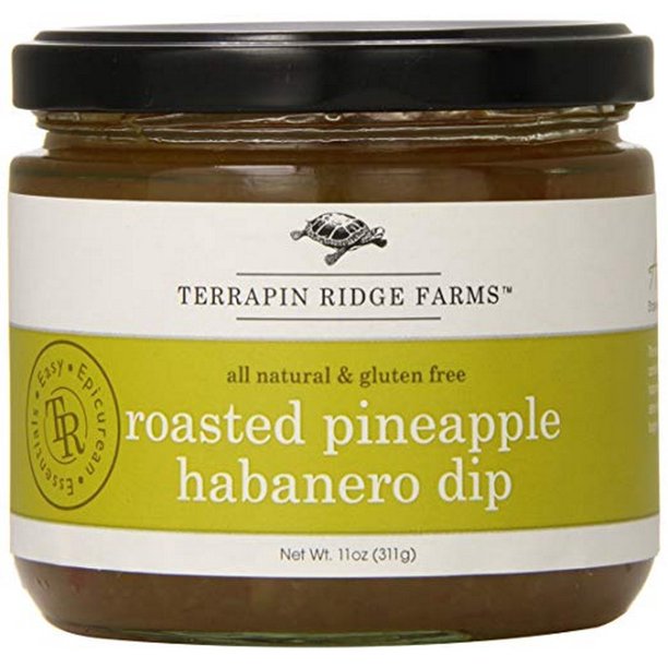 Roasted Pineapple Habanero Dip
