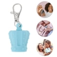thumbnail image 4 of Unique Bargains 1 Pc Crown Lip Gloss Keychain Cap Blue Silicone, 4 of 5