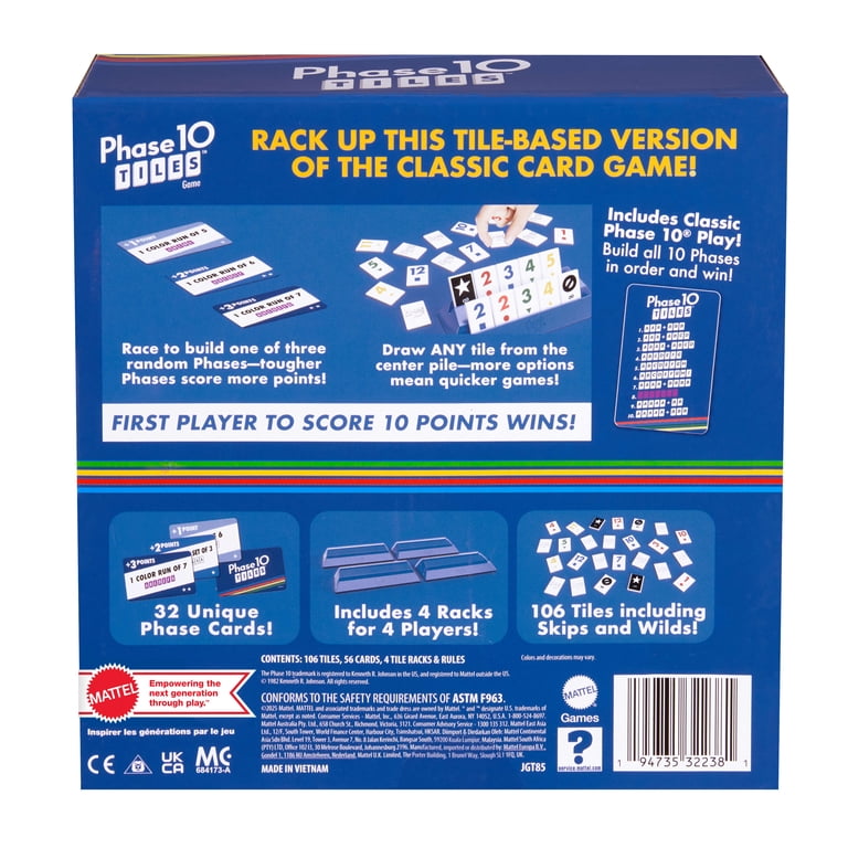 Phase 10 Tiles Game for 2-6 Players photo 6