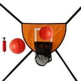 thumbnail image 3 of koolsoo Mini Panier de Basketball pour Trampoline But Jeu Extérieur Support de Basketball Orange avec Deux Ballons, 3 of 9