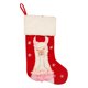 thumbnail image 1 of KAKOWELY Colgante de calcetín navideño con estampado de alpaca, bolsa de regalo navideña, 1 of 3