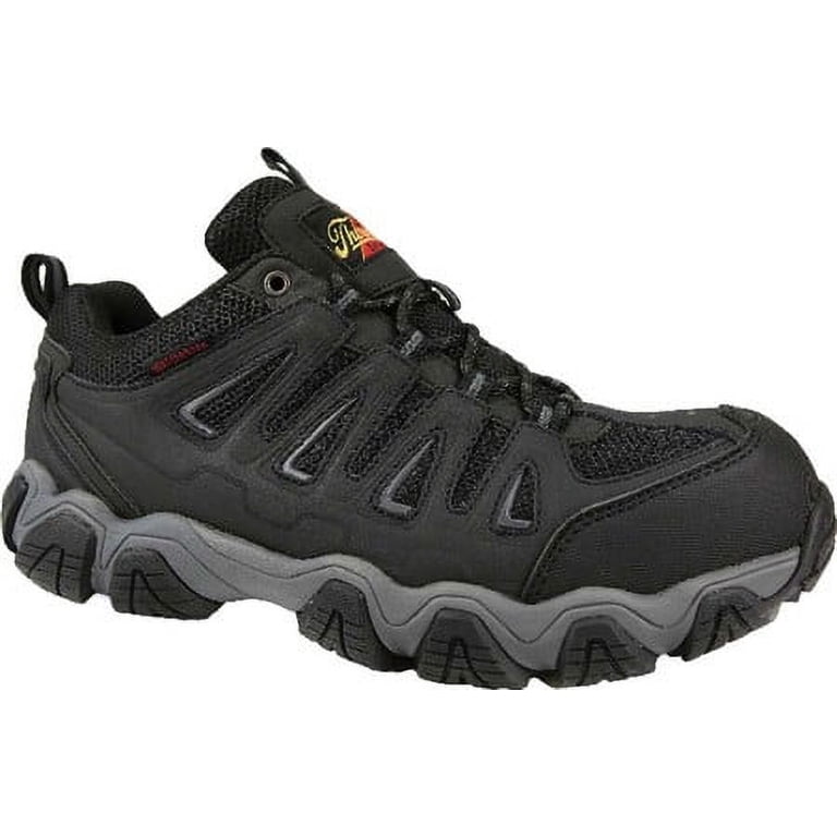 Thorogood Crosstrex Mens 8.5M Work Boots Composite Toe Black Leather slip resist Thorogood Boots: Men main image 2