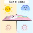thumbnail image 2 of Children's Umbrella, Foldable Ultra-light Retractable Automatic Umbrella, Student Sun Or Rain Sun Umbrella, 2 of 3