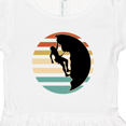 thumbnail image 4 of Inktastic Rock Climbing Mountain Climber Silhouette Girls Toddler Dress, 4 of 5