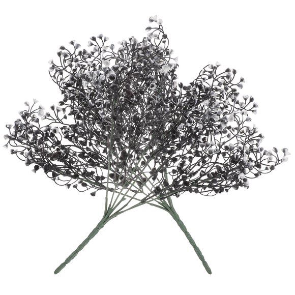 OUNONA 2Ud Ramo De Flores Artificiales Realistas Para De Interiores Y Exteriores