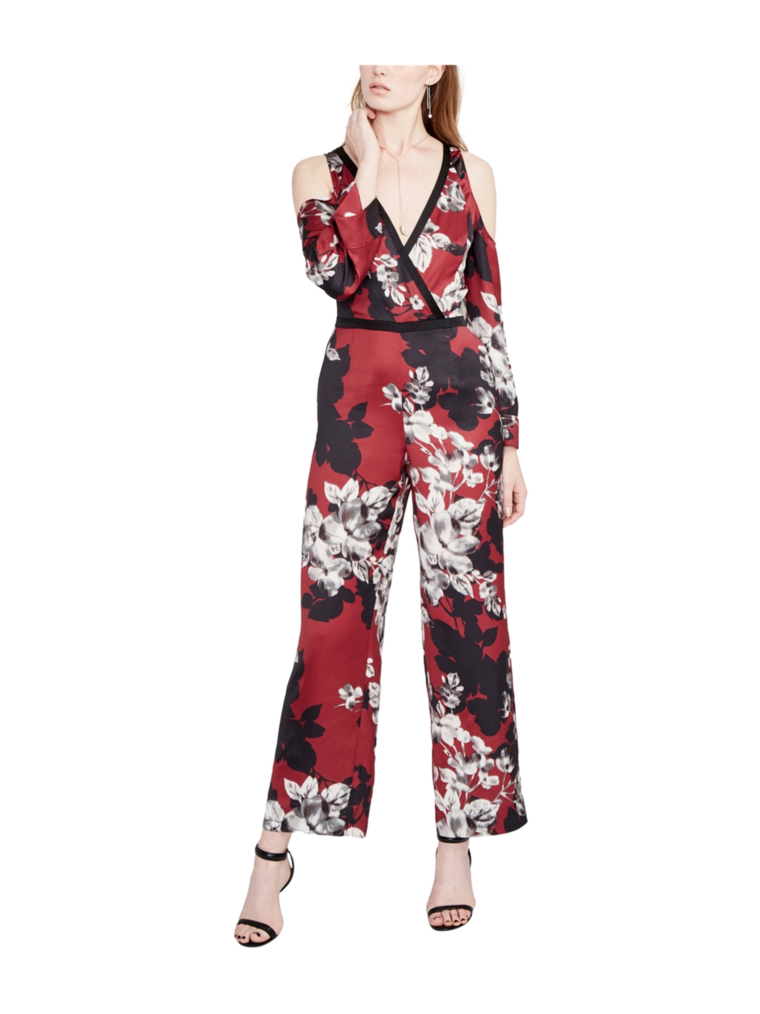 womens cold shoulder jumpsuit