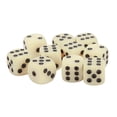 thumbnail image 1 of 30PCS Plastic  Set, Round Corners  for Table and Board Games 16MM 6 Sided, 1 of 8