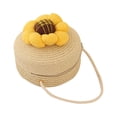 thumbnail image 2 of Bolso Hombro Paja Girasol Hugtrwg Dulce Verano para Niña Beige, 2 of 8