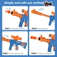 thumbnail image 2 of Pistolas de aire comprimido Foam Blaster Toy KKONES para 2 jugadores, 2 of 7
