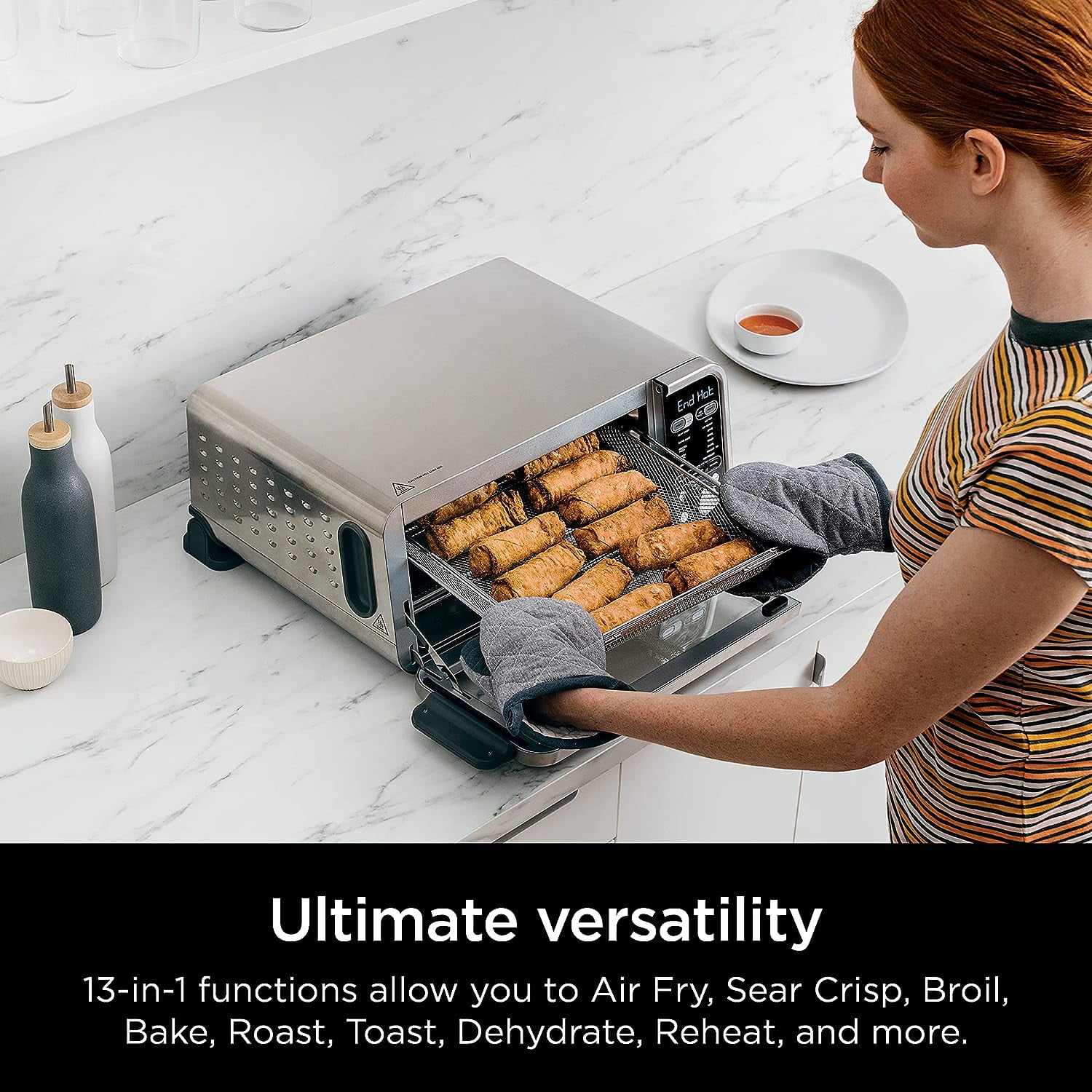 Ninja 1 qt Air Fryer, Silver - Dual Heat